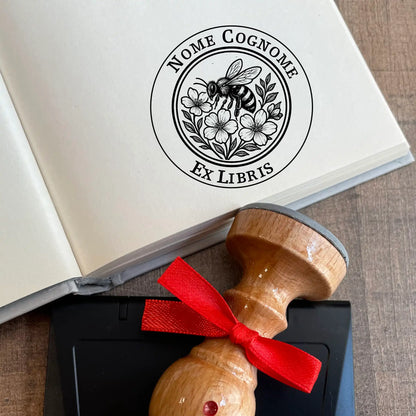 Stamp Ex Libris Music - d. 40 mm