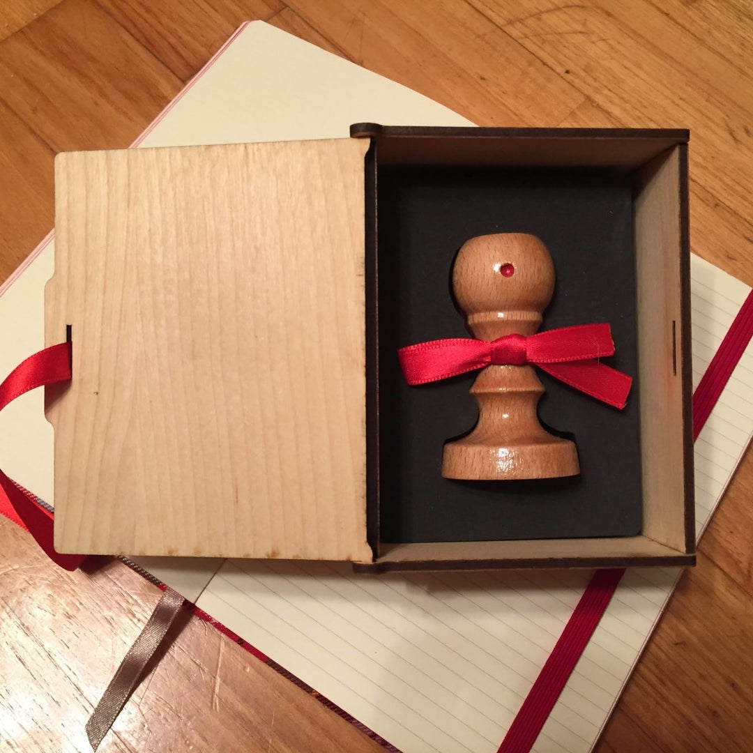 Timbro Ex Libris Personalizzato - In Legno Con Disegno Gatto, Per Libri - Foto 6